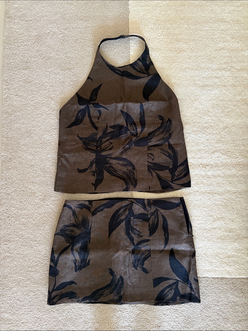 NEVER WORN - Reformation Avielle Linen two piece set
